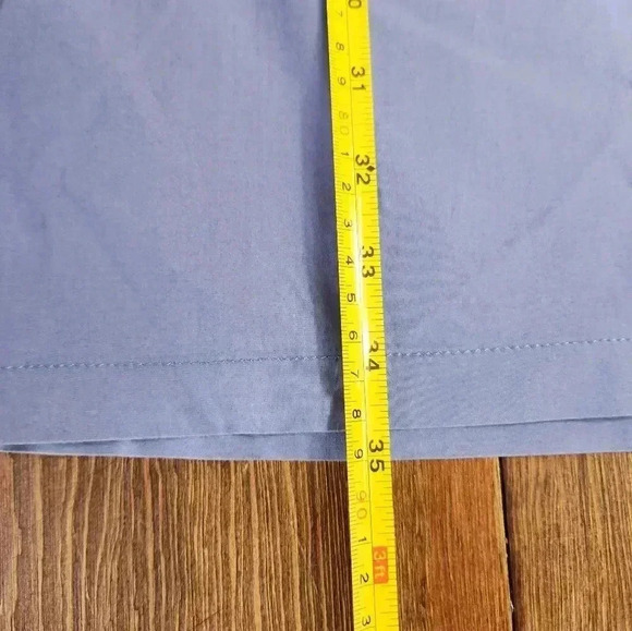 ROSSO35 MADE IN ITALY MODEST DENIM BLUE TUNIC MIDI DRESS - Picture 3 of 9